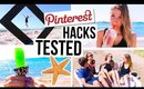 PINTEREST HACKS... TESTED! #3 || Beach Edition!