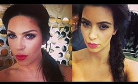 How to do Kim Kardashian make up