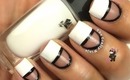 Negative Space Nails by The Crafty Ninja