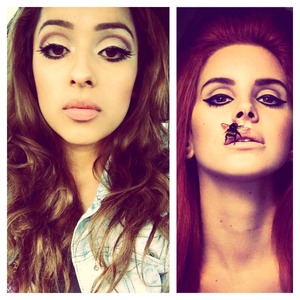 Lana Del Rey makeup. :)
