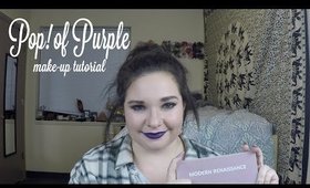 Pop of Purple Make Up Tutorial