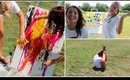 PAINT BALLOONS + DART ART & EMBARRASSING DARES WITH TRUDY