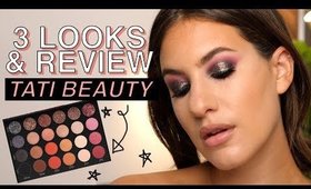 TATI BEAUTY PALETTE: 3 LOOKS & REVIEW - ALL of my thoughts! | Jamie Paige