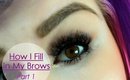 Soft Natural Brows: How I fill In My Brows Part 1