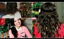 NO HEAT Holiday curls + Easy Hairstyles!