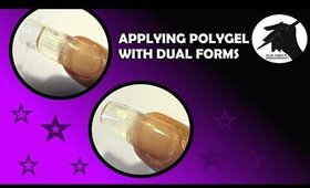 APPLYING POLYGEL WITH DUAL FORMS