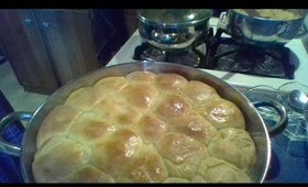 Fresh-baked rolls #cooking