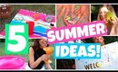 5 Summer Fun Ideas In Your Backyard!