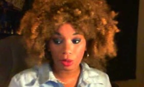 Natural Curly afro wig