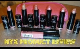 NYXS LIPSTICKS & GLOSS