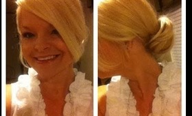 Quick and Easy Updo - Super Easy :)