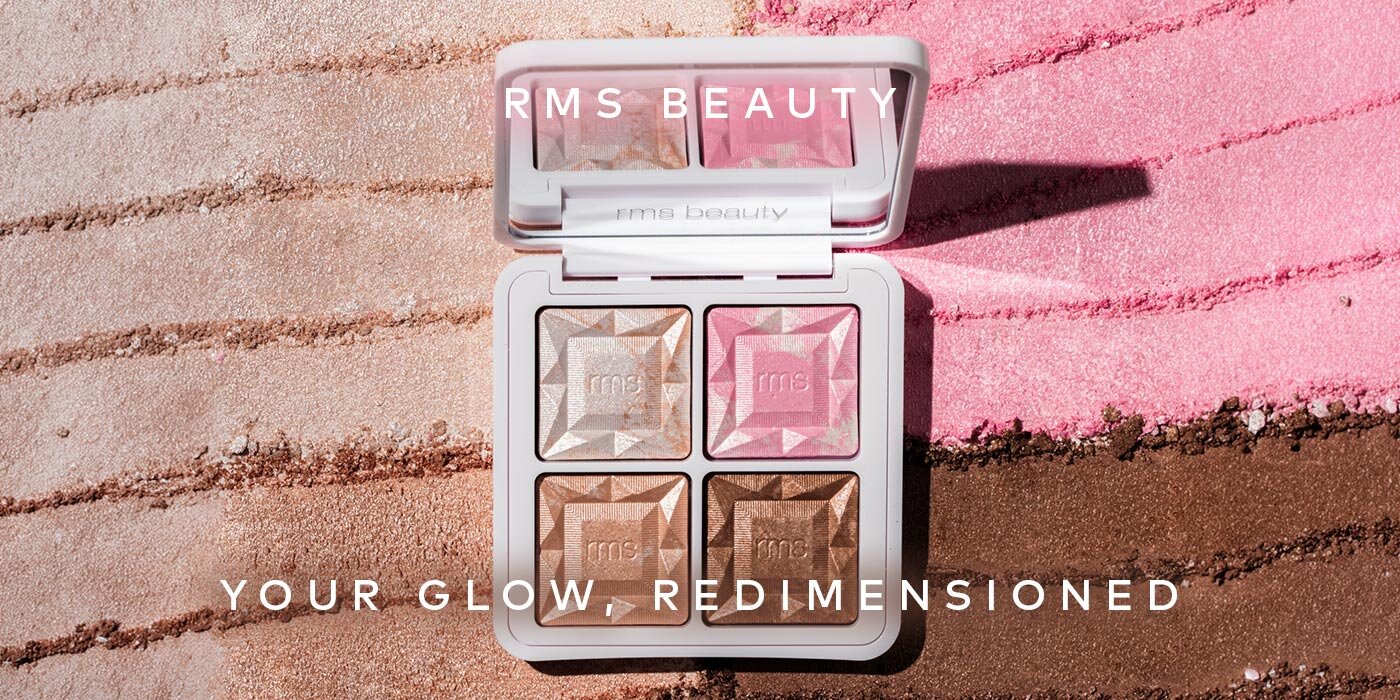 One palette with four airy gel-to-powder shades to highlight, brighten, and add dimension to cheeks and high points. Shop the rms beauty ReDimension Daily Glow Palette at Beautyilsh.com