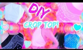 DIY HALTER NECK CROP TOPS & GIVEAWAY!