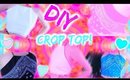DIY HALTER NECK CROP TOPS & GIVEAWAY!
