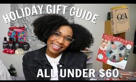 HOLIDAY GIFT GUIDE 2019 | Budget Friendly ALL UNDER $60 + Giveaway