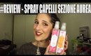 #REVIEW - Spray Capelli Sezione Aurea || My Joyful Living