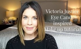 Tutorial: Victoria Justice (Eye Candy) Inspired Makeup