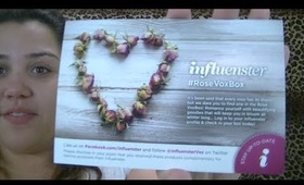 Unbox Influenster Rose Vox Box