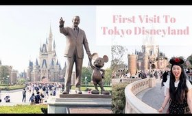 Tokyo Disneyland | First Time Visit & What We Ate!