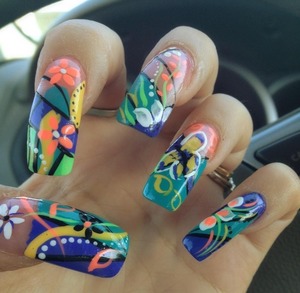 summer time nails