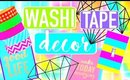DIY WASHI TAPE ROOM DECOR | DORMSPIRATION