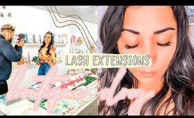 Work with me at my Boutique & Lash Extensions [Roxy James] #workwithme #workvlog #vlog #dayinmylife