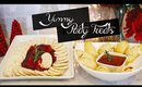 DIY Holiday Party Recipes - Pizza Rolls & Spicy Strawberry Dip | ANNEORSHINE