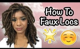 How to Faux Locs