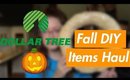 Fall DIY Items Haul | Dollar Tree | August 25, 2018