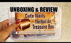 CUTENAILS NAILART Treasure Box | Unboxing and Review | Stacey Castanha | #unboxingweek