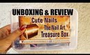 CUTENAILS NAILART Treasure Box | Unboxing and Review | Stacey Castanha | #unboxingweek