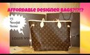 Affordable Designer Bags?! LV Neverfull Review ♡ Sunday Funday Fashion