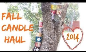 Bath & Body Works Fall Candle Haul