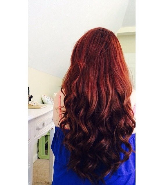 Curly red hair aayyy! | Leslie N.'s Photo | Beautylish