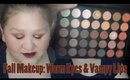 Fall Makeup: Warm Eyes & Vampy Lips