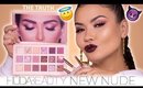 HUDA BEAUTY NEW NUDE PALETTE  REVIEW + SWATCHES | Maryam Maquillage