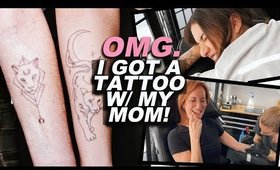 I GOT A TATTOO WITH MY MOM! OMG. 🐆| Jamie Paige