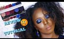 TESTING DOSE OF COLORS SNOW ANGELS PALETTE| BLUE SMOKEY EYES TUTORIAL