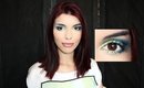 Tutorial maquillage coloré été (vert-bleu) - Makeup Brazil colors