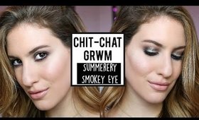 Chit Chat Get Ready With Me: Summer Smokey Eye ♡ JamiePaigeBeauty