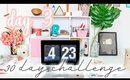 Day #3: Clean with Me: declutter...30 day Get Your Life Together Challenge [Roxy James] #cleanwithme