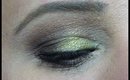 GREEN AND BROWN MAKEUP TUTORIAL