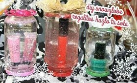 DIY CHRISTMAS SNOWGLOBES GIFTS * REGALITOS NAVIDENO ULTIMO MOMENTO