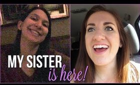 MY SISTER IS VISITING! | october 20