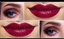 Brown Smokey Eyes and Berry Lips ♡ Fall Makeup Tutorial