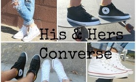 Styling: His and Hers Converse (With my boyfriend!)