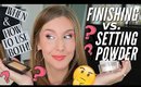 How to use SETTING POWDER vs FINISHING POWDER even on Mature Skin!