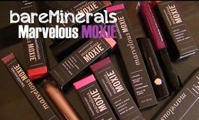Review: NEW bareMinerals Marvelous MOXIE Lip Collection