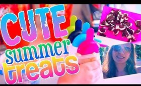 CUTE SUMMER TREATS! | InTheMix | Krisanne