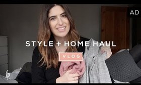 STYLE & HOME HAUL | Lily Pebbles Vlog